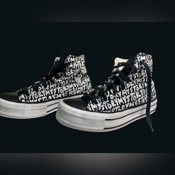 Converse Shoes - Converse Black and White Chuck Taylor Sneakers